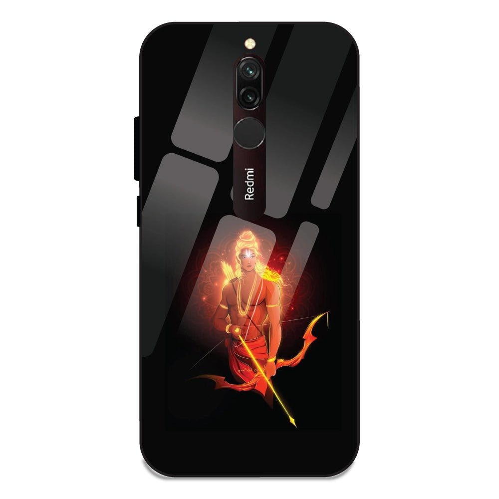 Lord Rama - Glass Cases For Redmi 8