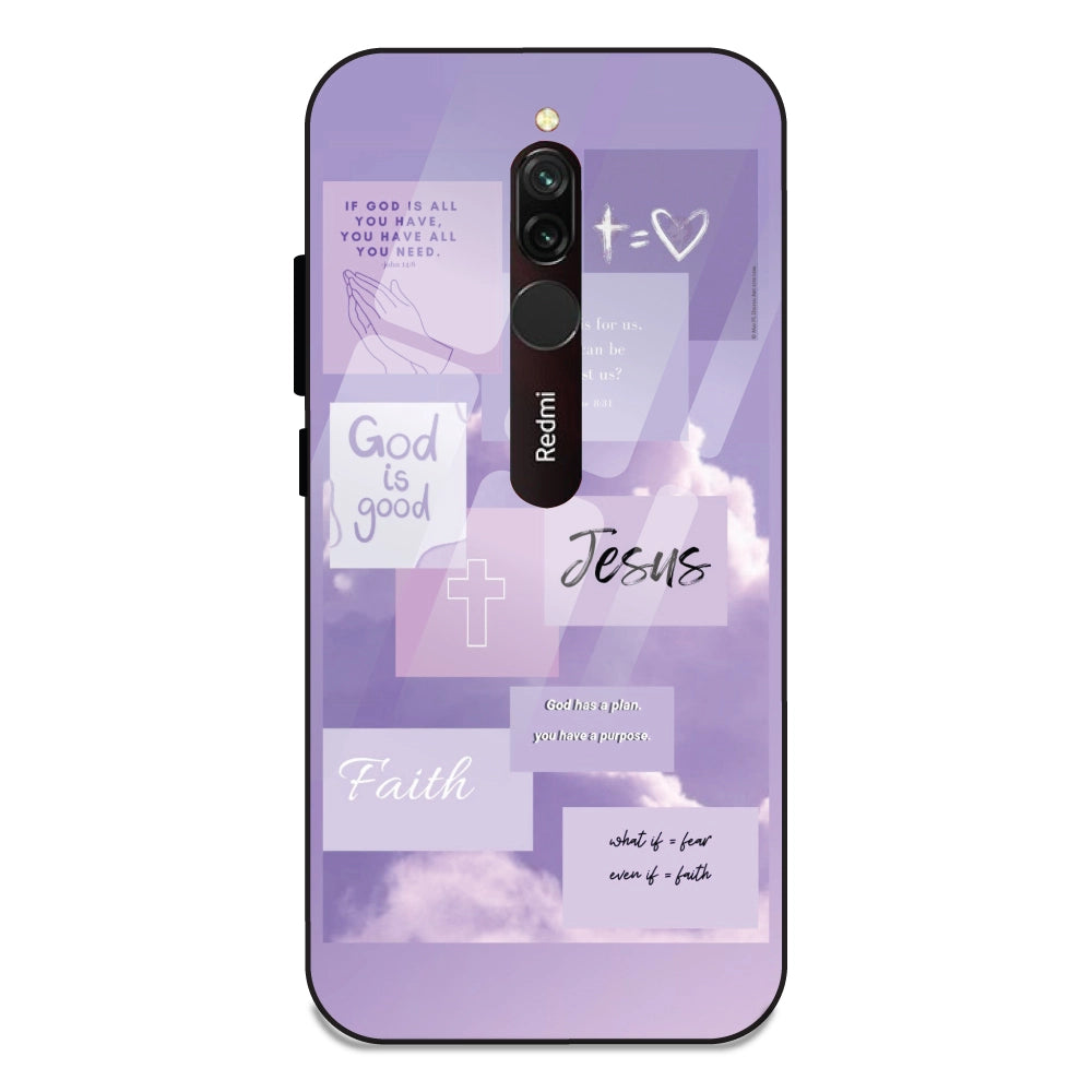 Jesus My Lord - Glass Cases For Redmi 8