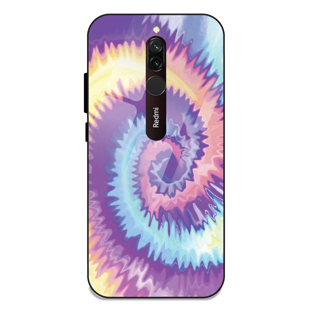 Unicorn Tie Dye - Glass Case For Redmi 8