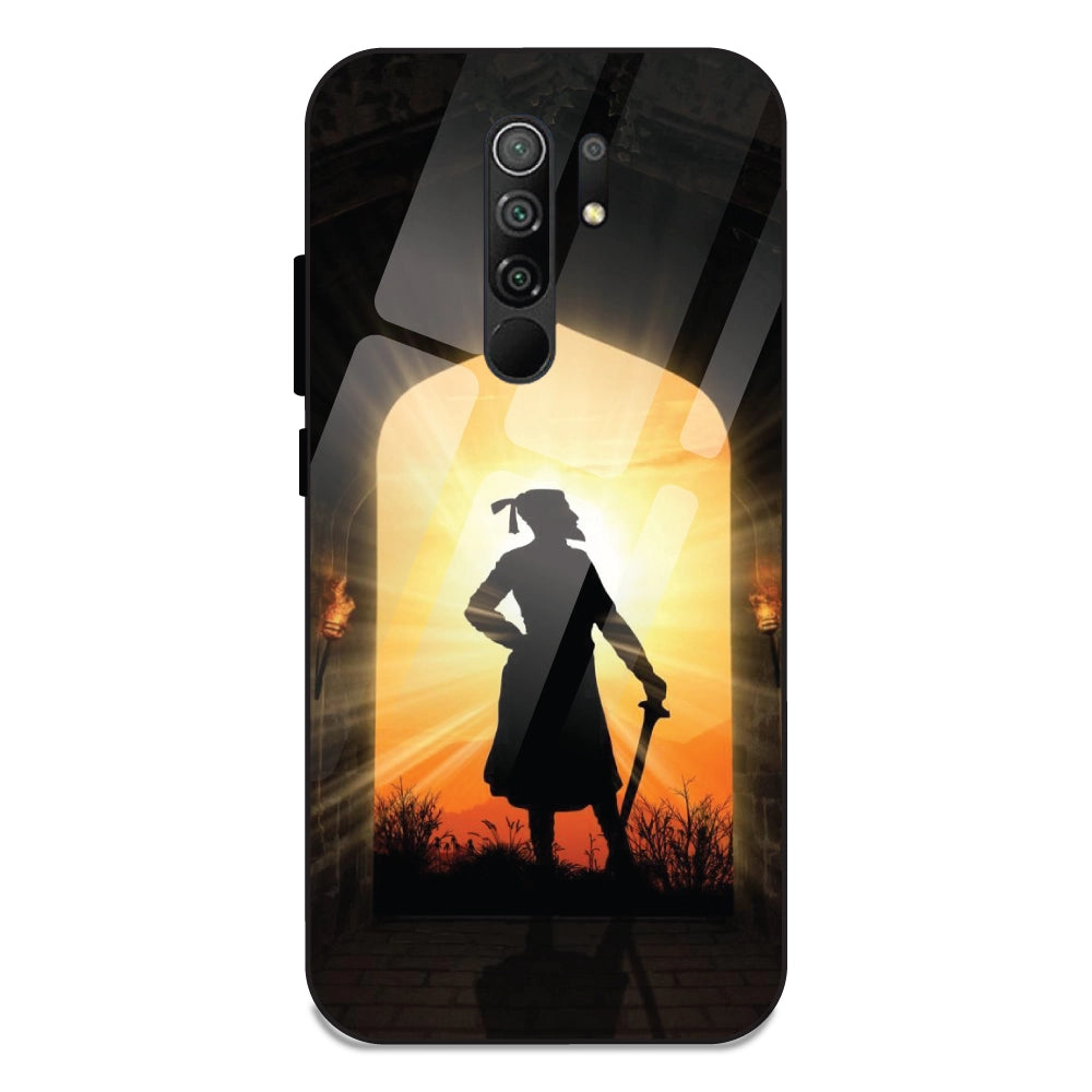 Shivaji Maharaj - Glass Cases For Redmi 9 Prime