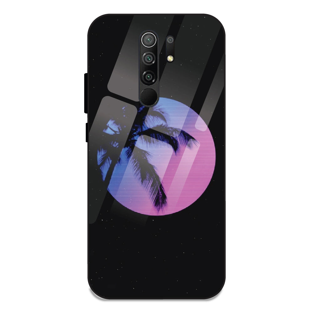 Night Terror Synthwave - Glass Cases For Redmi 9 Prime