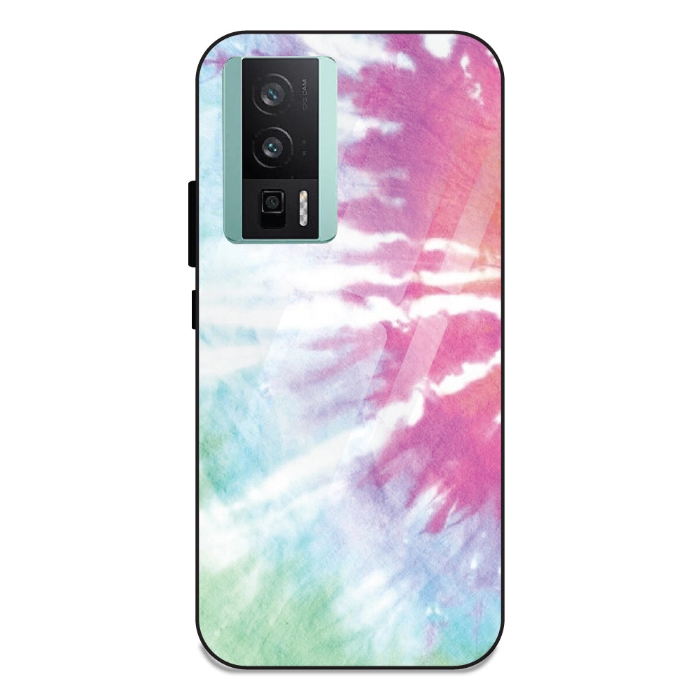3 Color Splash Tie Dye - Glass Case For Redmi K60