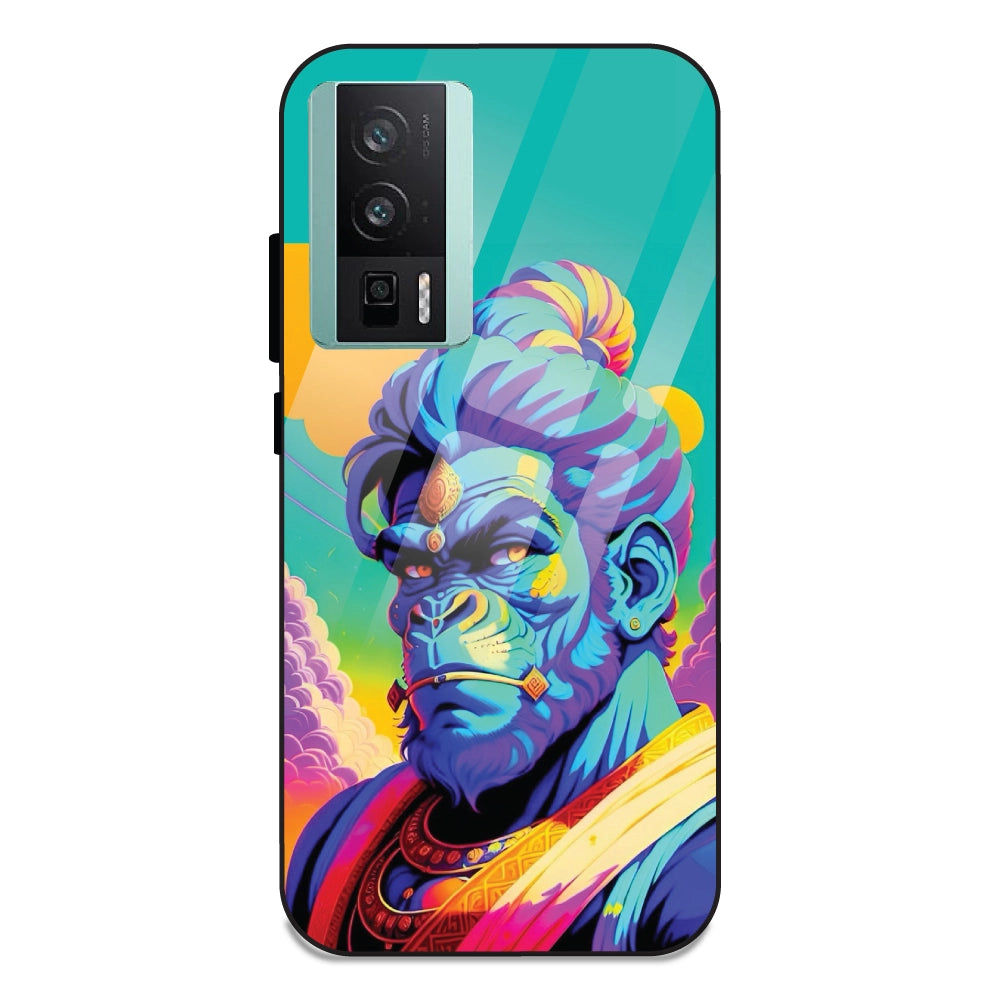 Lord Hanuman - Glass Cases For Redmi K60