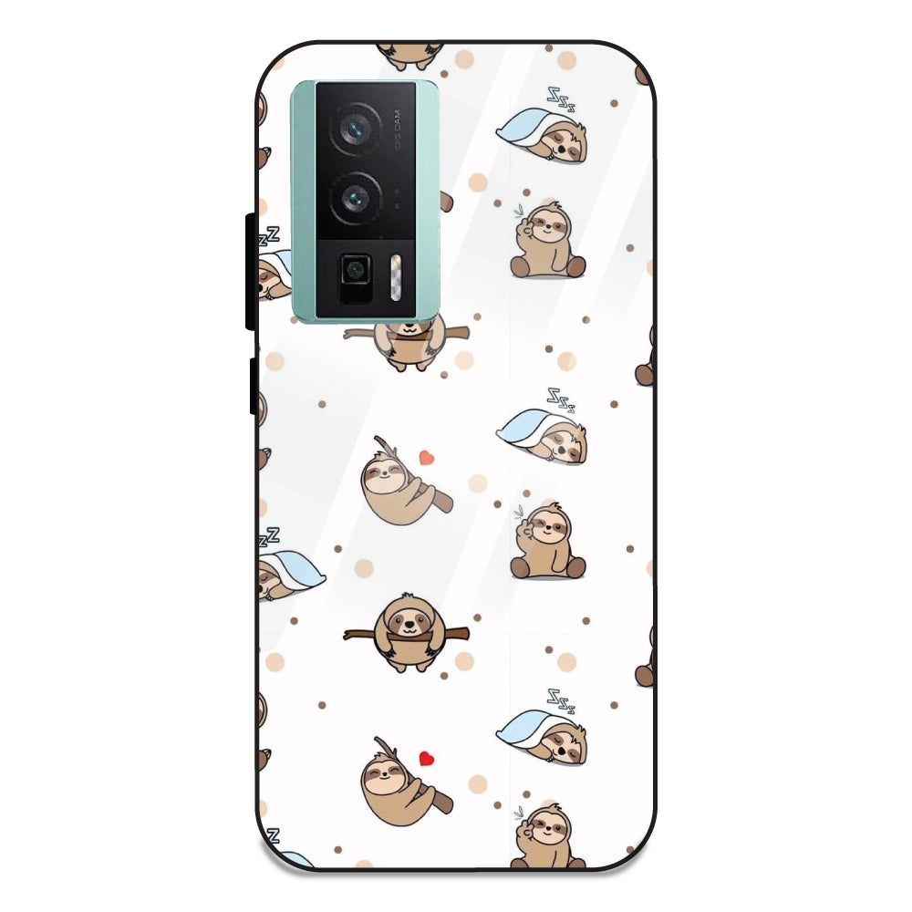Sloths - Glass Cases For Redmi K60