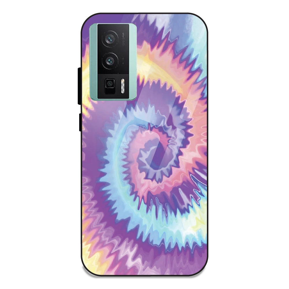 Unicorn Tie Dye - Glass Case For Redmi K60