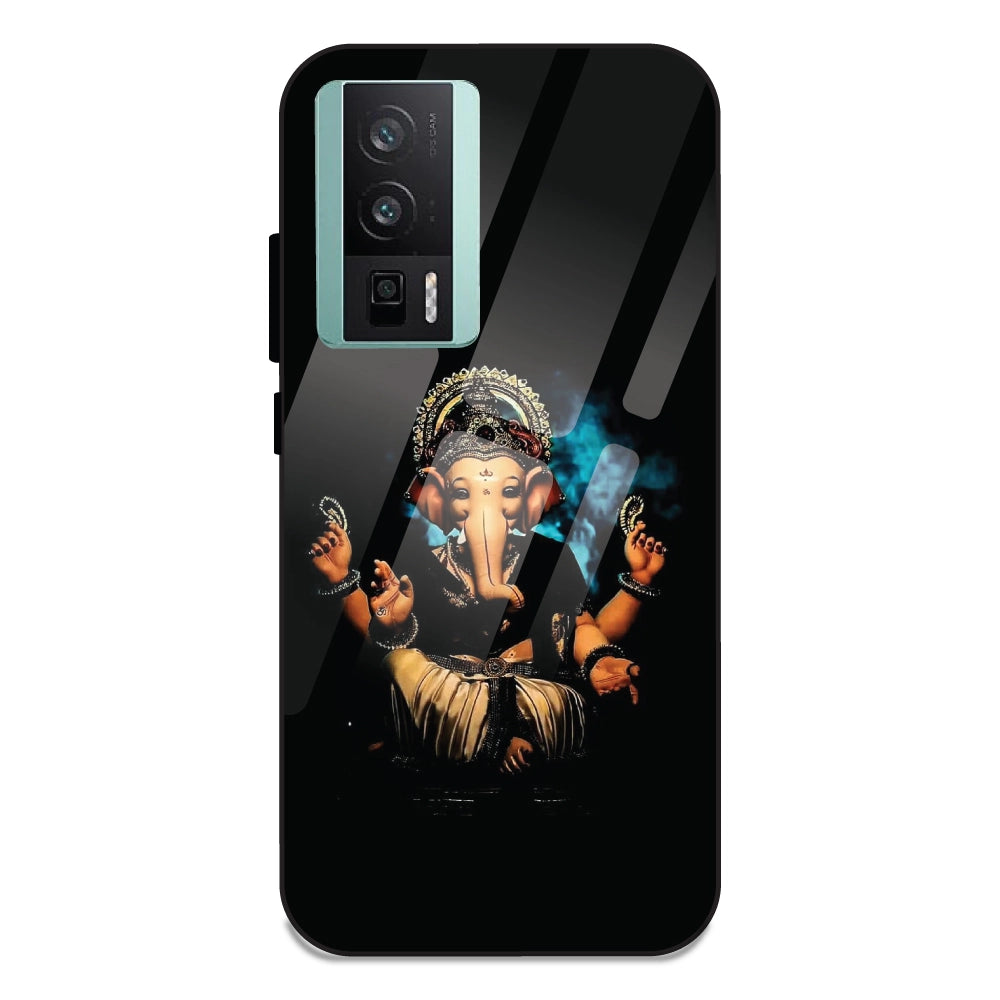 Lord Ganesh - Glass Cases For Redmi K60