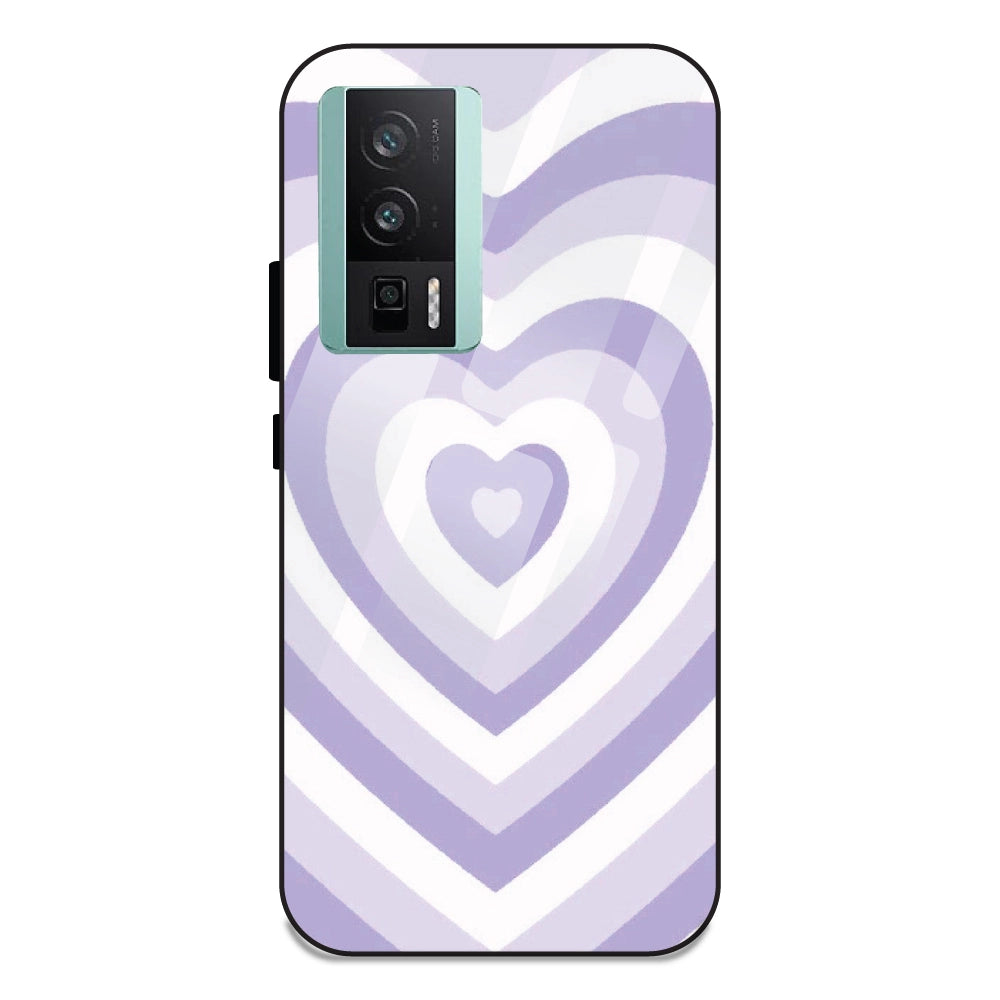 Blue Hearts - Glass Case For Redmi K60