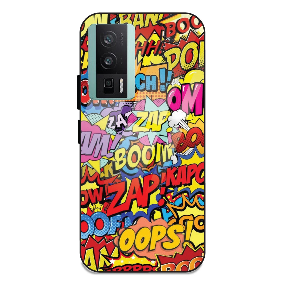 Comic Pop Art - Glass Cases For Redmi K60