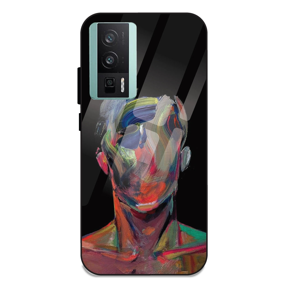 Face Oil Painting - Glass Cases For Redmi K60