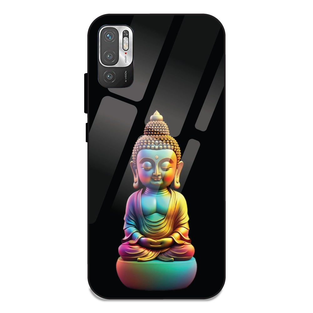 Gautam Buddha - Glass Cases For Redmi Note 10 5G