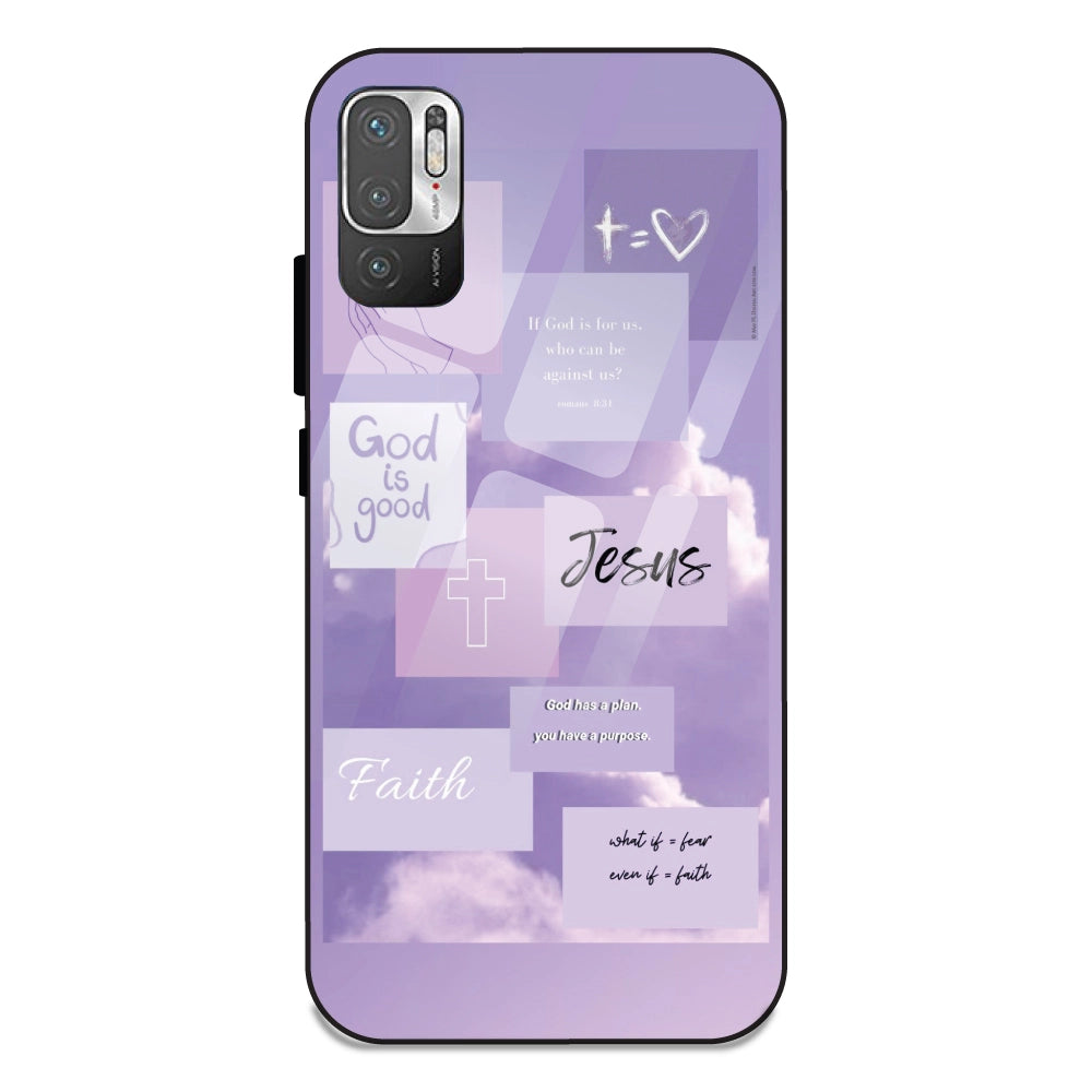 Jesus My Lord - Glass Cases For Redmi Note 10 5G