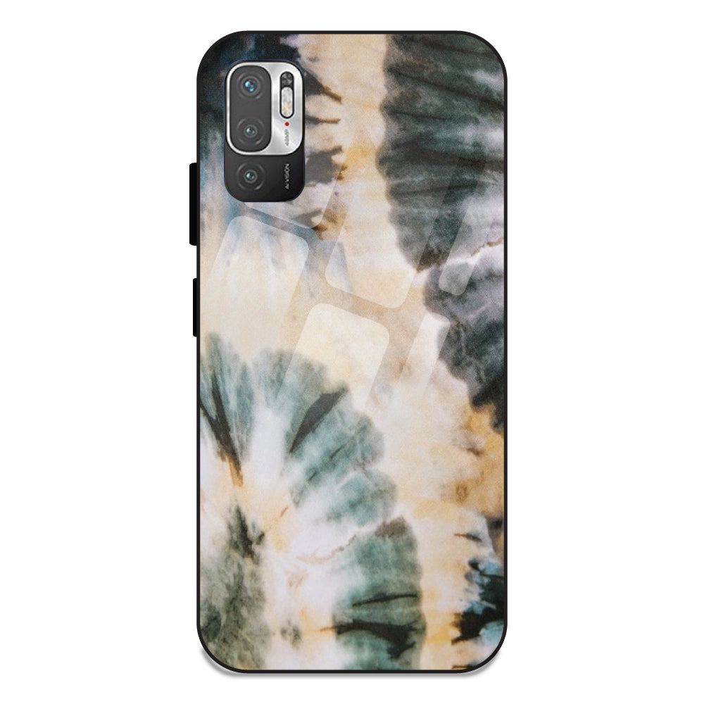 Black And Gold Tie Dye For Redmi Note 10 5G