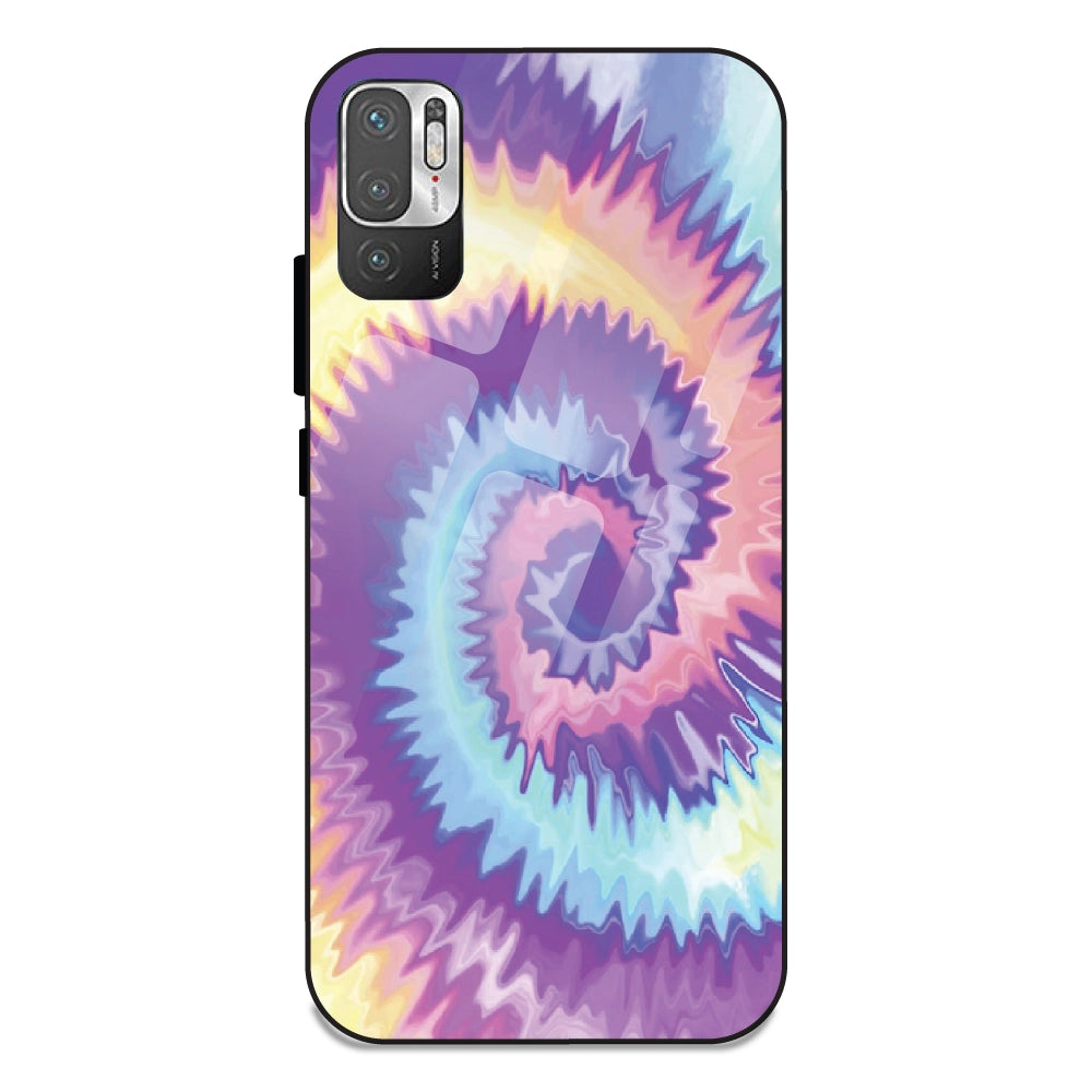 Unicorn Tie Dye - Glass Case For Redmi Note 10 5G