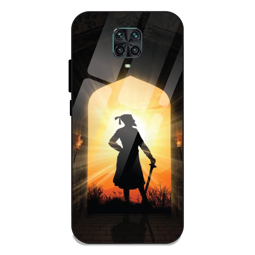 Shivaji Maharaj - Glass Cases For Redmi Note 10 Lite