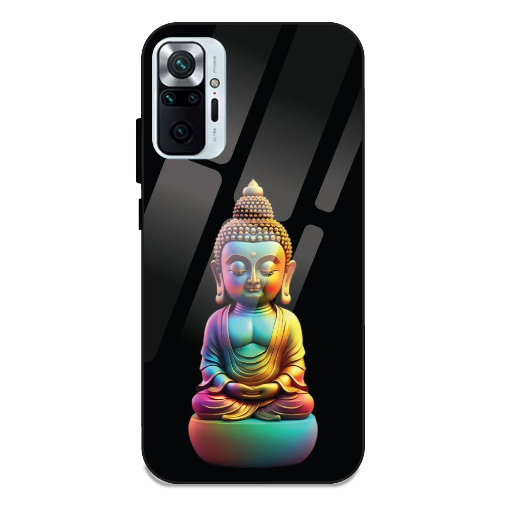 Gautam Buddha - Glass Cases For Redmi Note 10 Pro Max