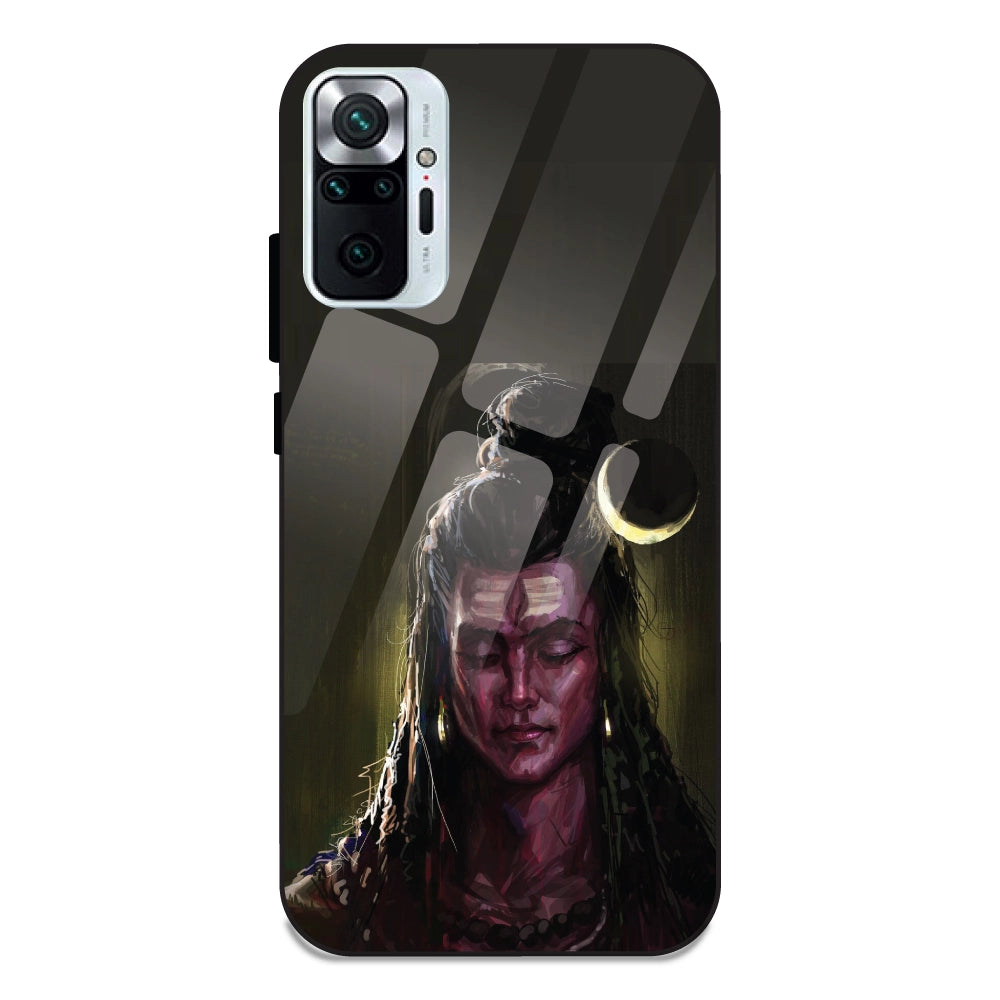 Lord Shiva - Glass Cases For Redmi Note 10 Pro