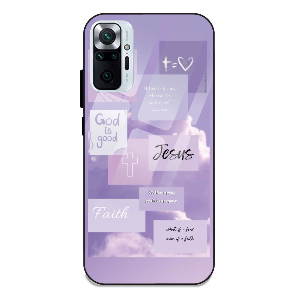 Jesus My Lord - Glass Cases For Redmi Note 10 Pro