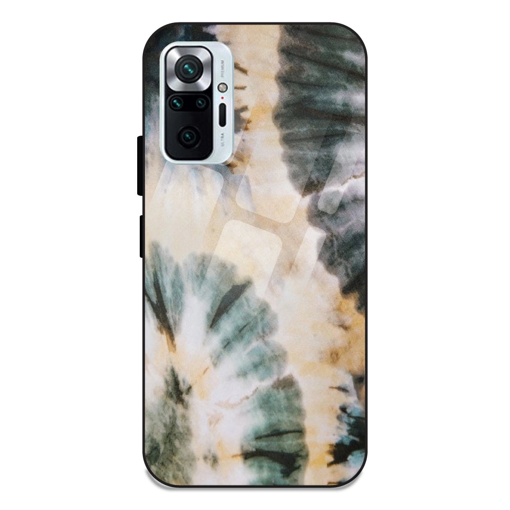 Black And Gold Tie Dye For Redmi Note 10 Pro