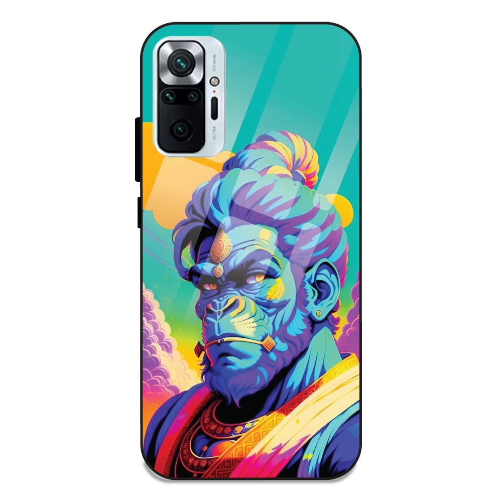 Lord Hanuman - Glass Cases For Redmi Note 10 Pro