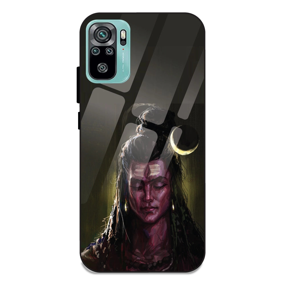 Lord Shiva - Glass Cases For Redmi Note 10S