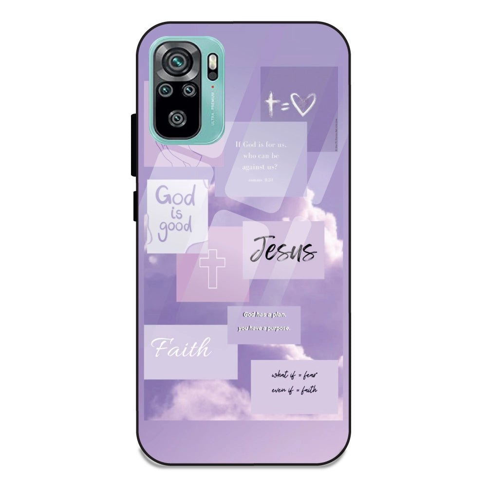 Jesus My Lord - Glass Cases For Redmi Note 10S