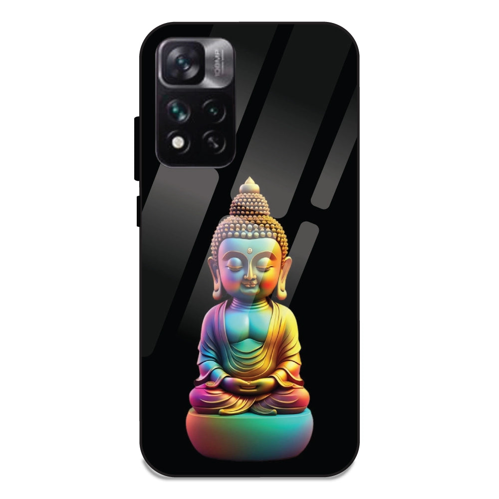 Gautam Buddha - Glass Cases For Redmi Note 11 5G