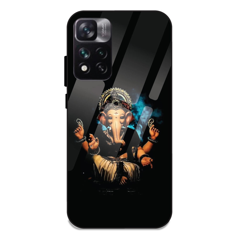 Lord Ganesh - Glass Cases For Redmi Note 11 5G