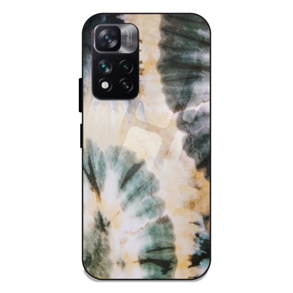 Black And Gold Tie Dye For Redmi Note 11 5G