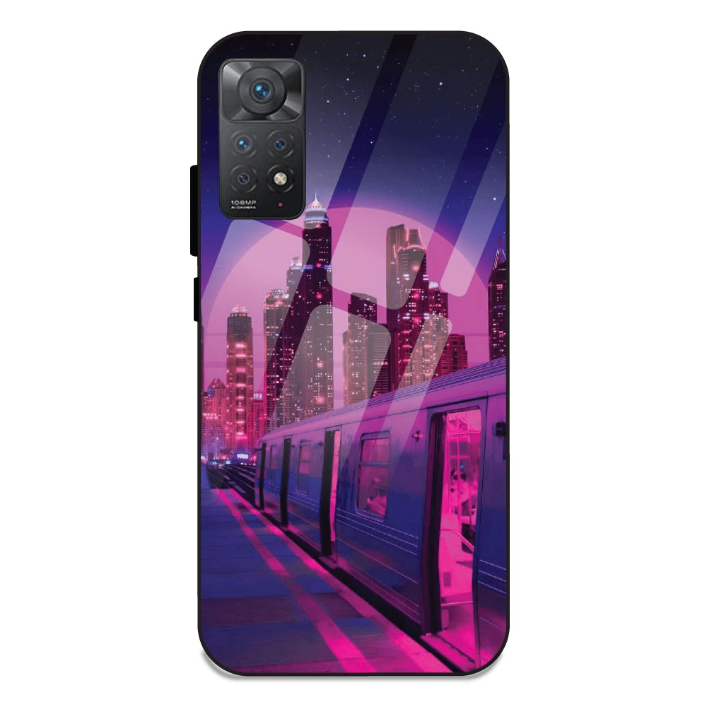 Neon City Synthwave - Glass Cases For Redmi 11 Pro 4G