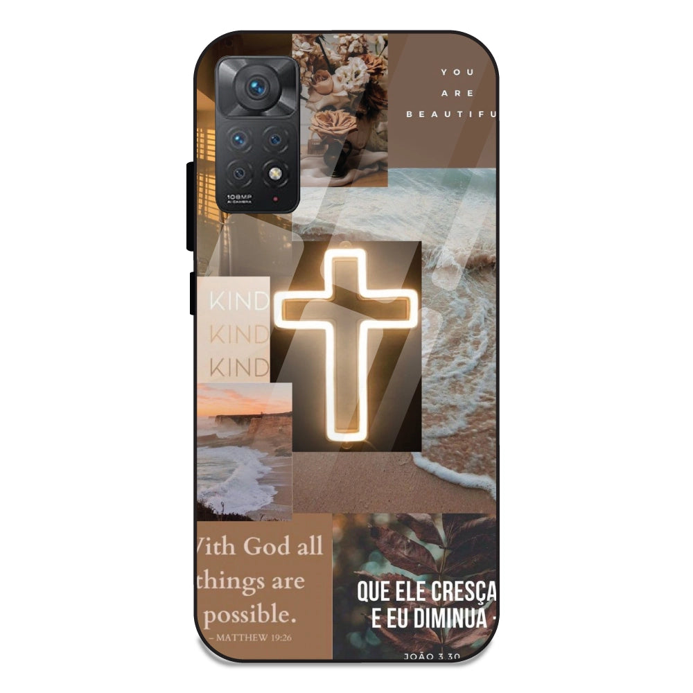 Jesus Son Of God - Glass Cases For Redmi Models