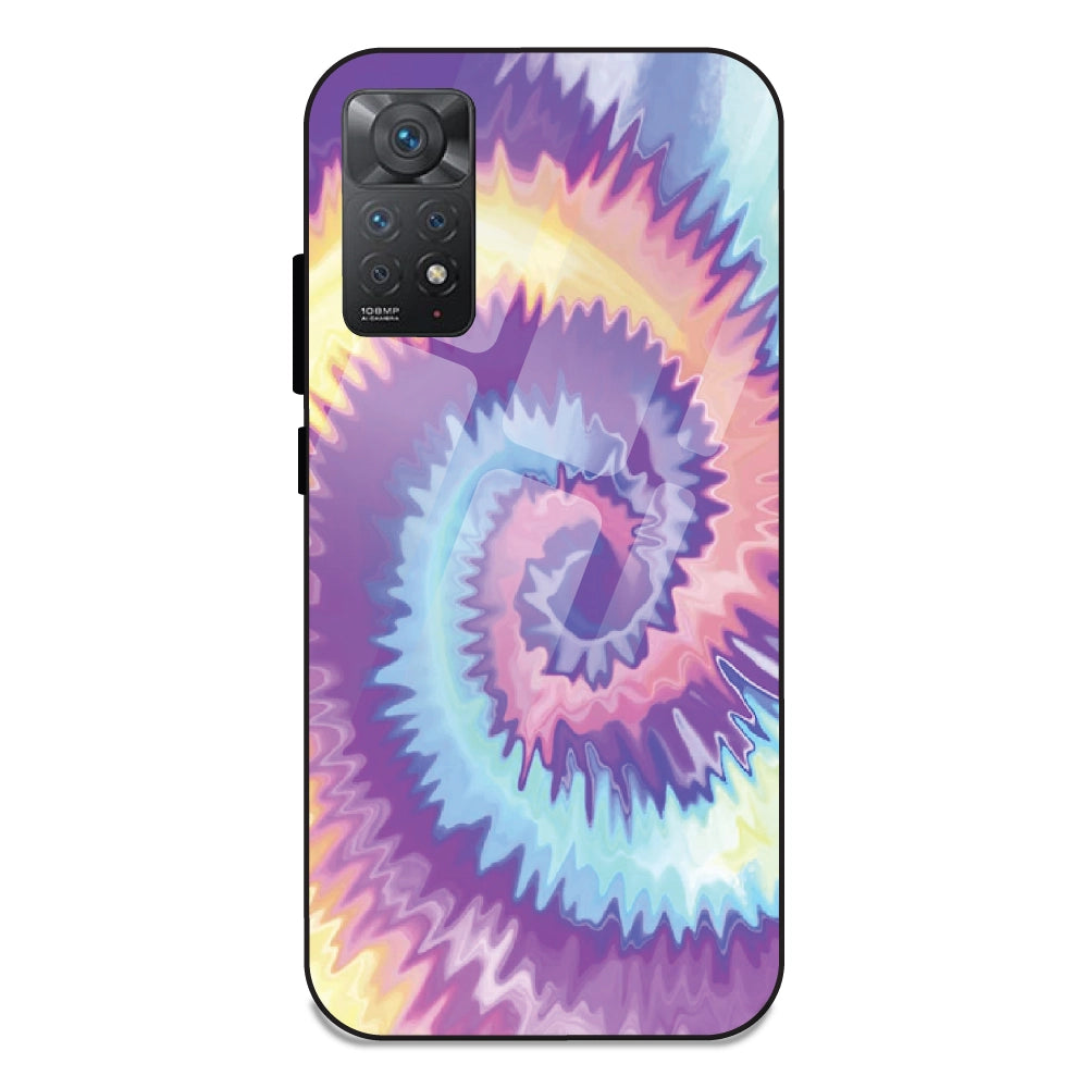 Unicorn Tie Dye - Glass Case For Redmi 11 Pro 4G