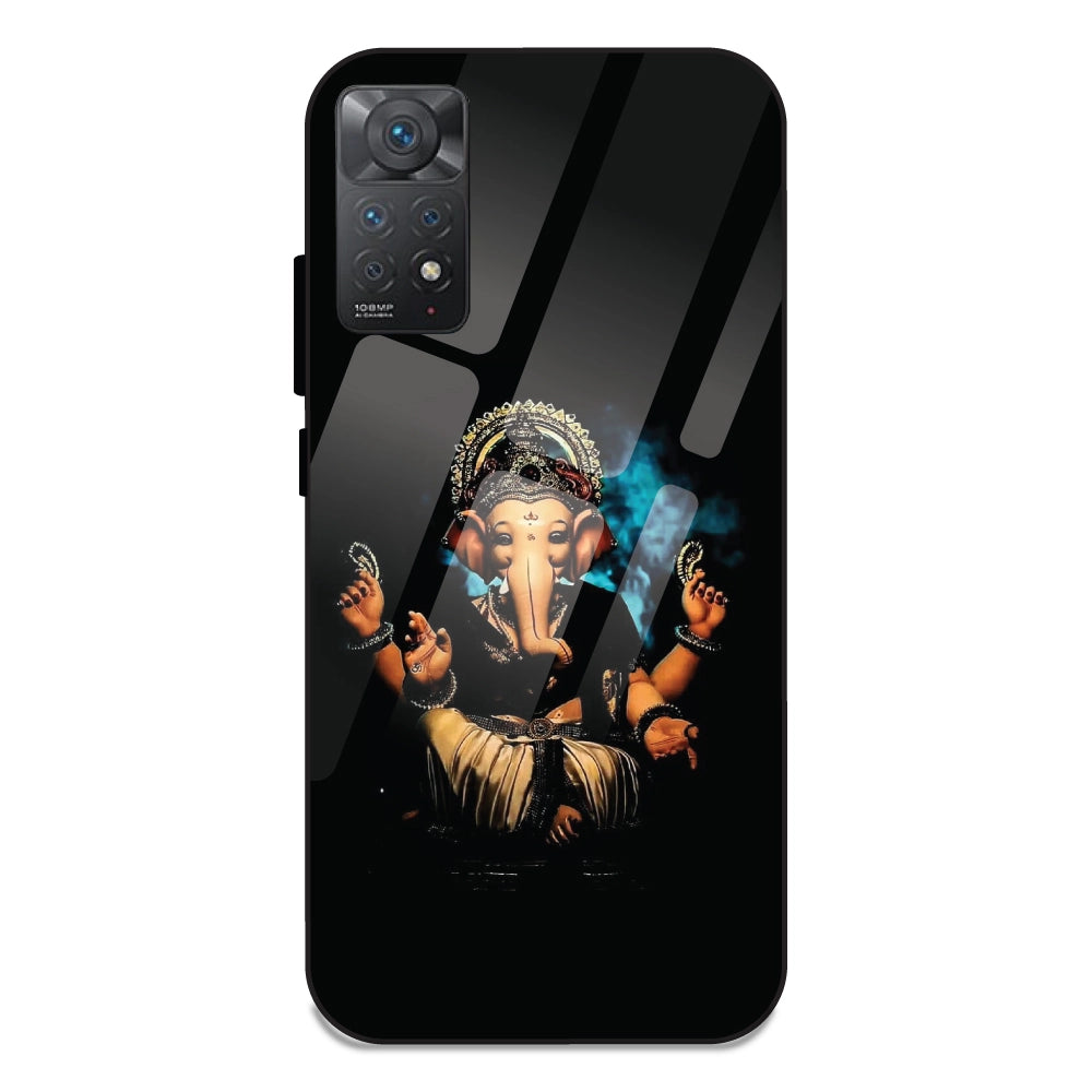 Lord Ganesh - Glass Cases For Redmi 11 Pro 4G