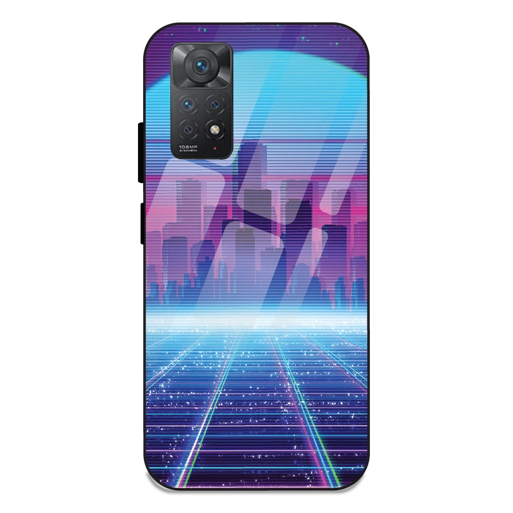 Cityscape Synthwave - Glass Cases For Redmi 11 Pro 4G