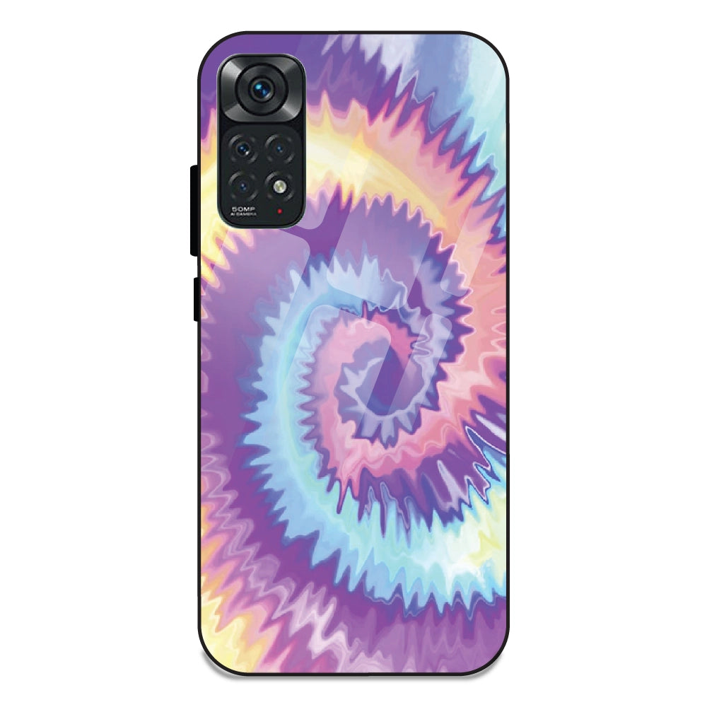 Unicorn Tie Dye - Glass Case For Redmi Note 11