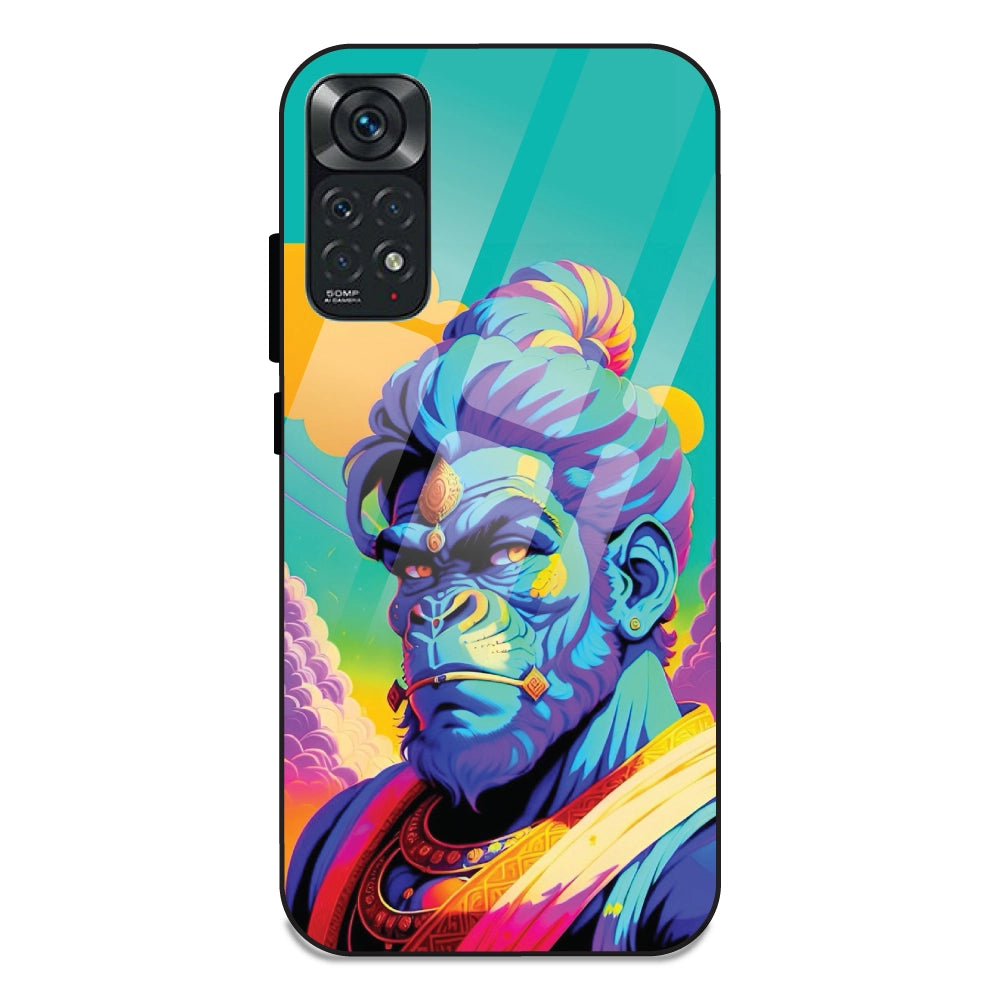 Lord Hanuman - Glass Cases For Redmi Note 11