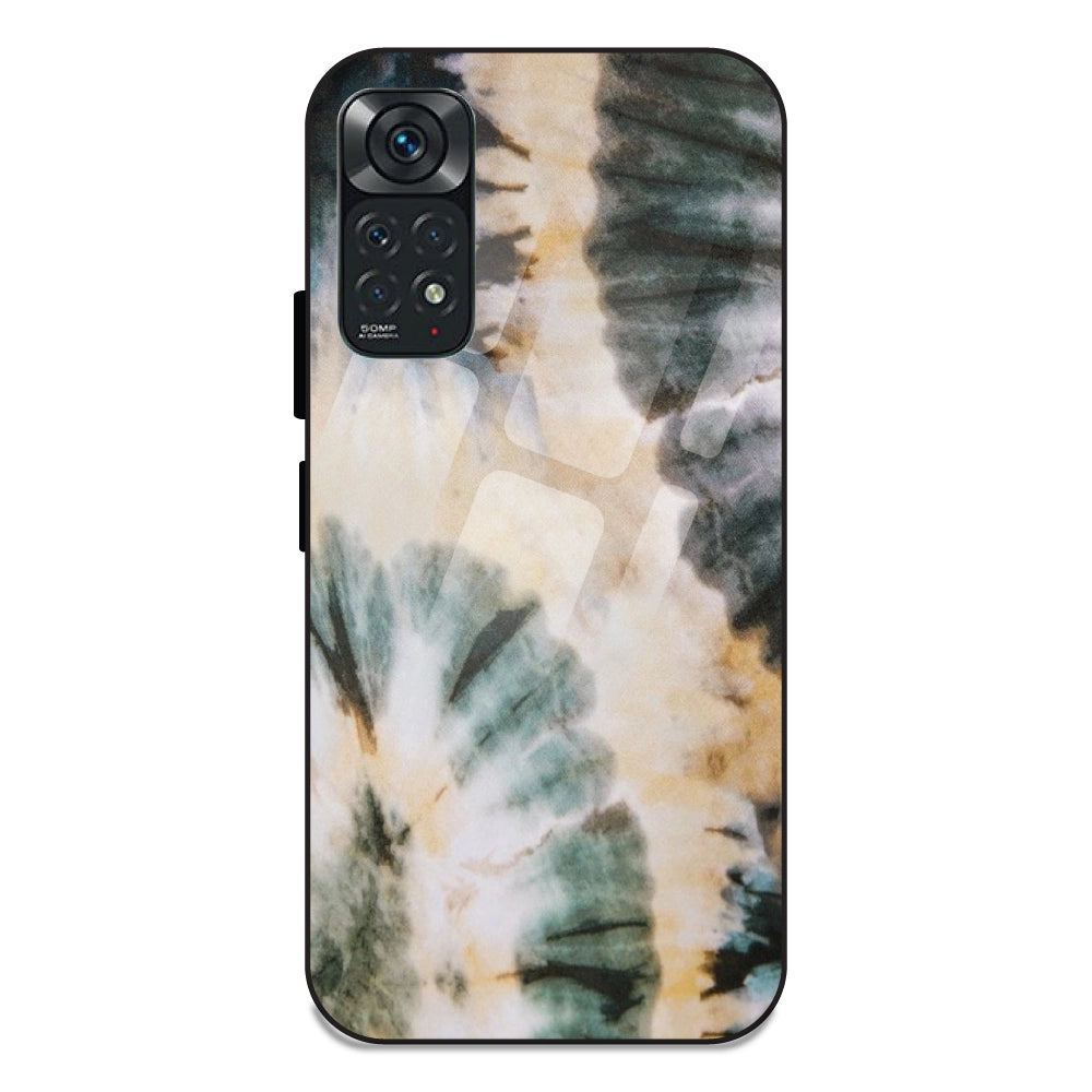 Black And Gold Tie Dye For Redmi Note 11