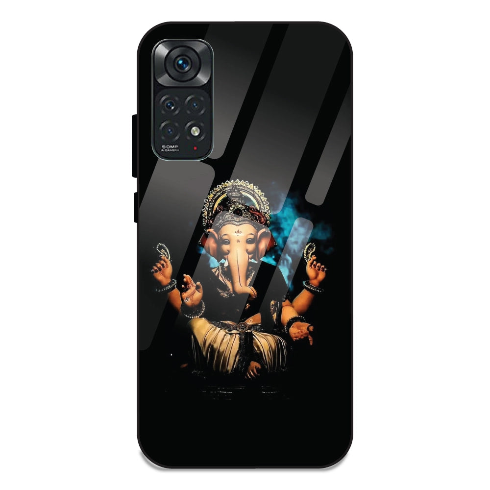 Lord Ganesh - Glass Cases For Redmi Note 11S