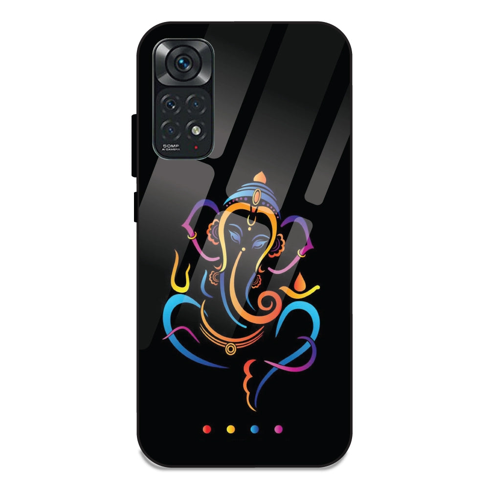 Lord Ganpati - Glass Cases For Redmi Note 11S