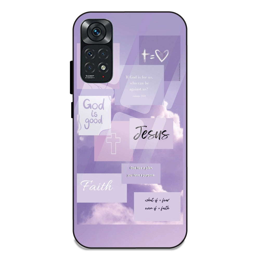 Jesus My Lord - Glass Cases For Redmi Note 11S
