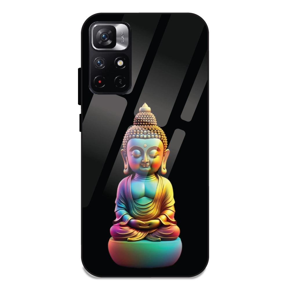 Gautam Buddha - Glass Cases For Redmi Note 11T