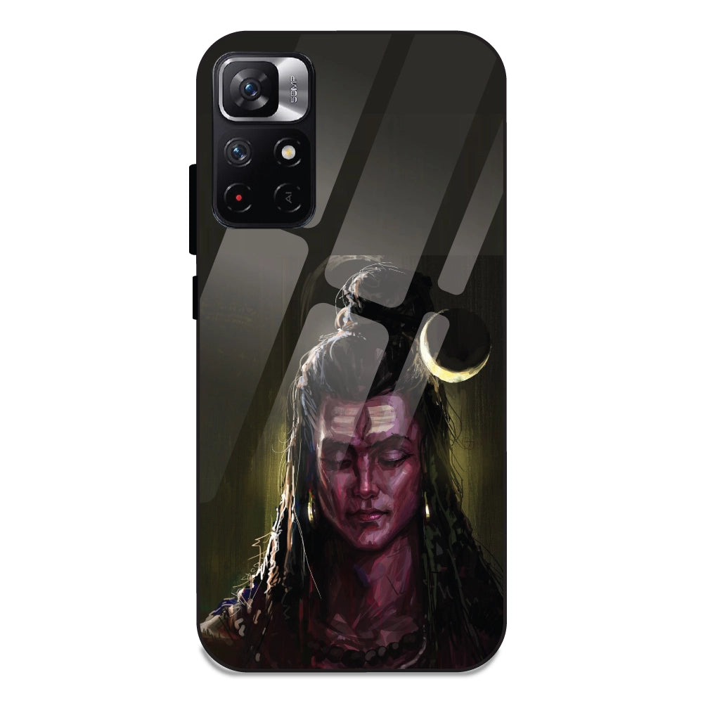 Lord Shiva - Glass Cases For Redmi Note 11T