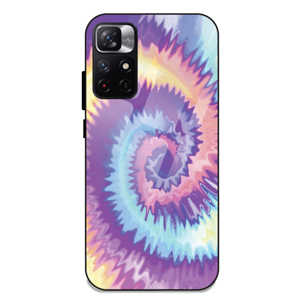 Unicorn Tie Dye - Glass Case For Redmi Note 11T