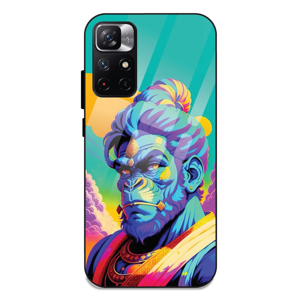 Lord Hanuman - Glass Cases For Redmi Note 11T