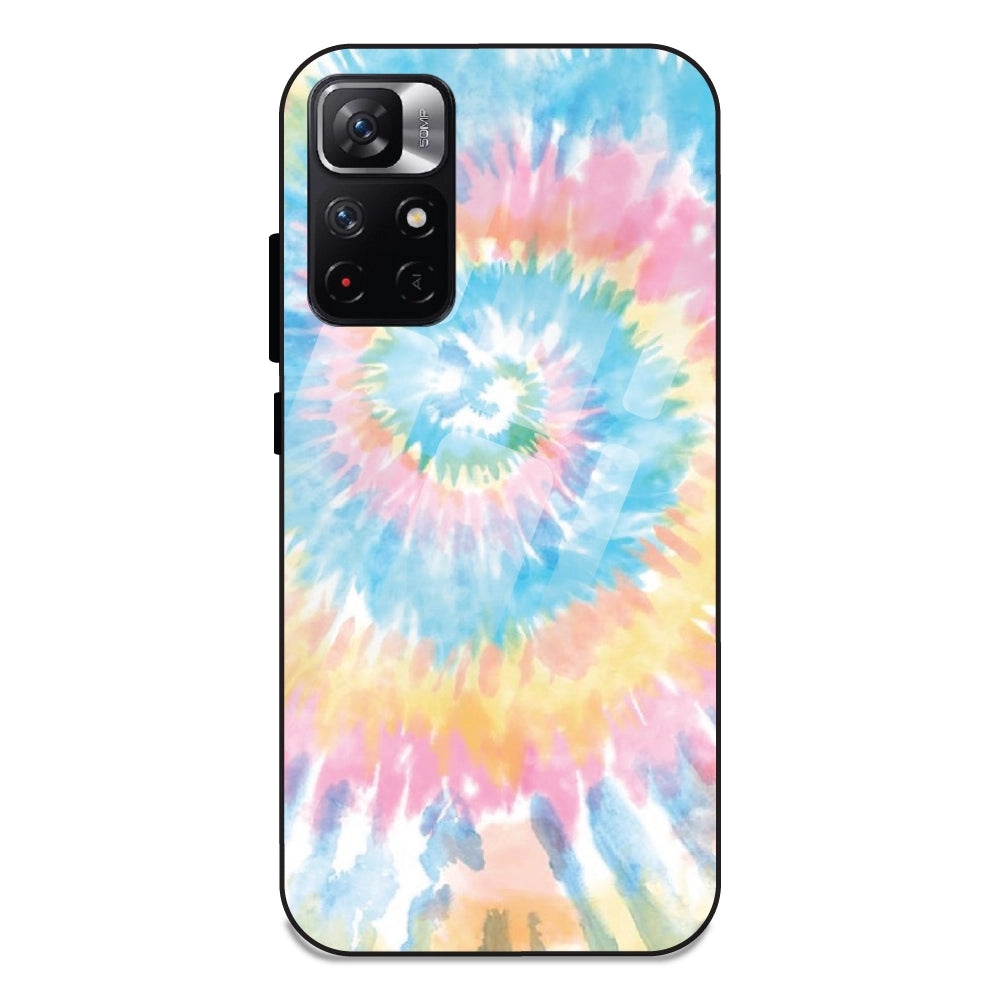 Pastel Tie Dye - Glass Case For Redmi Note 11T