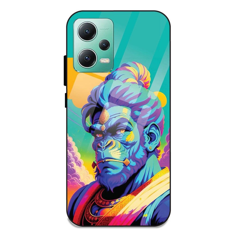 Lord Hanuman - Glass Cases For Redmi Note 12 5G