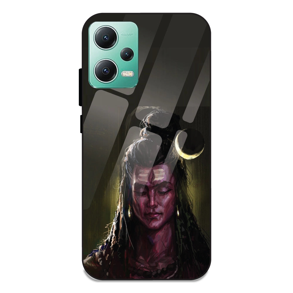 Lord Shiva - Glass Cases For Redmi Note 12 5G