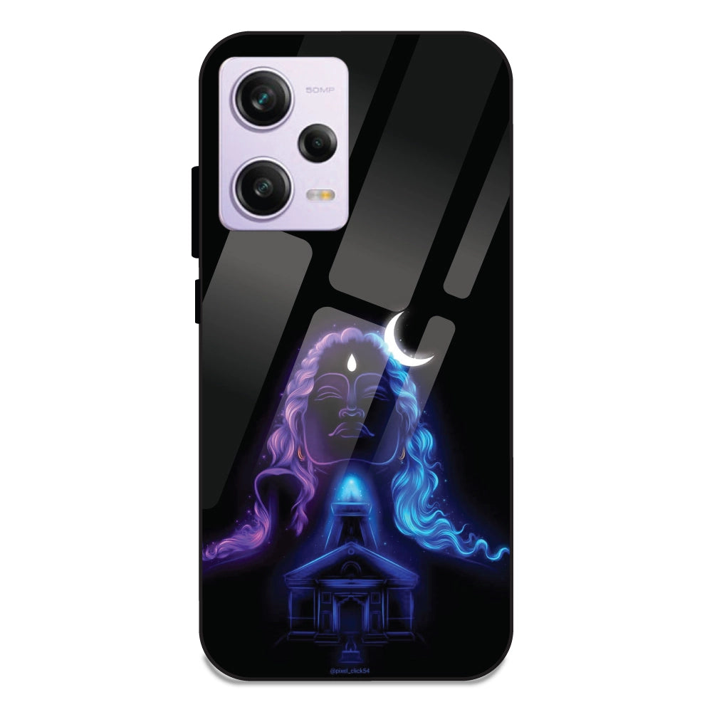 Mahadev - Glass Cases For Redmi Note 12 Pro Plus
