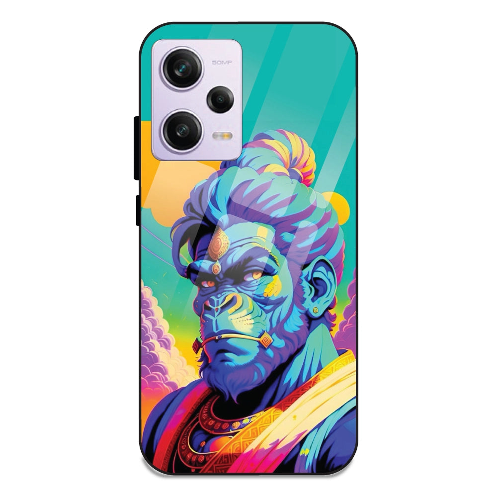 Lord Hanuman - Glass Cases For Redmi Note 12 Pro Plus