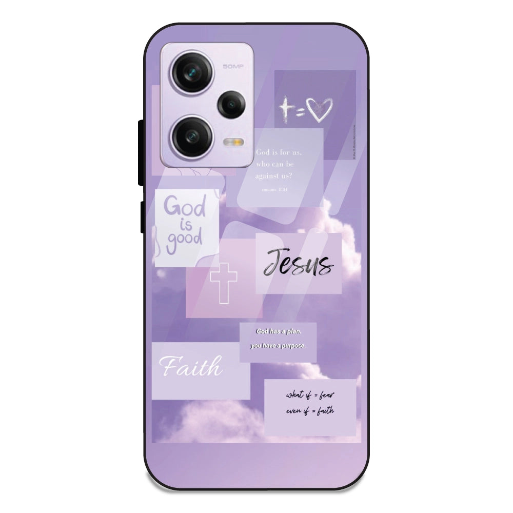 Jesus My Lord - Glass Cases For Redmi Note 12 Pro Plus