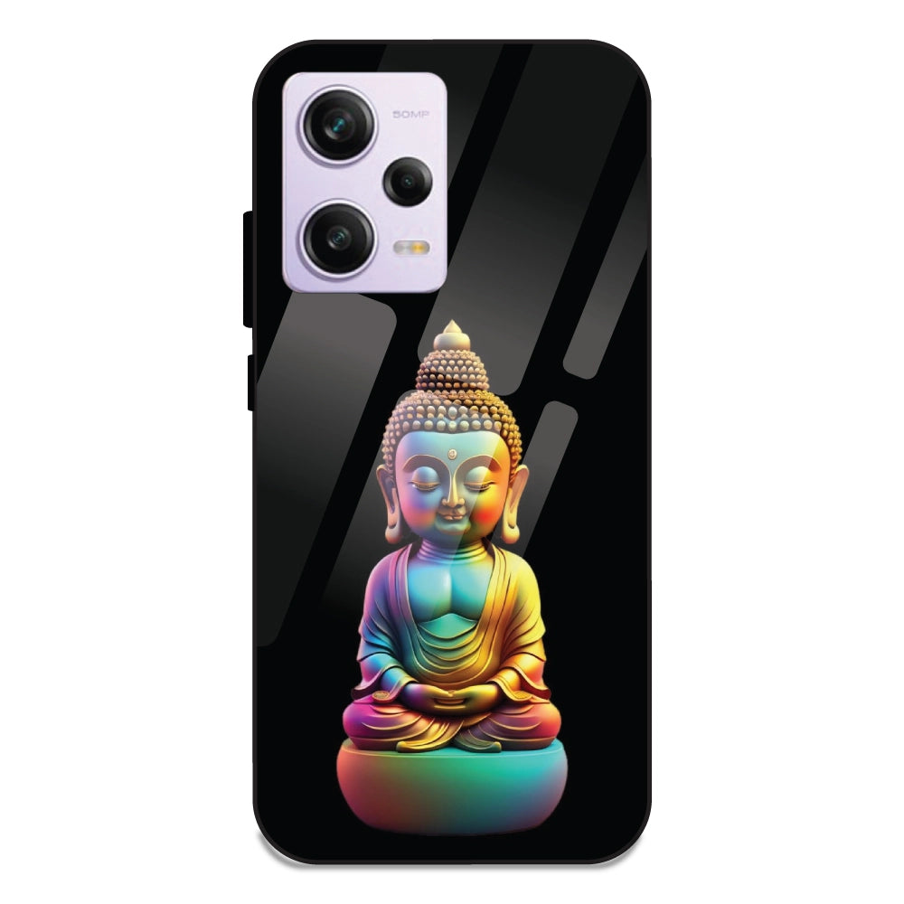 Gautam Buddha - Glass Cases For Redmi Note 12 Pro Plus